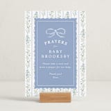 "Dorothy" - Baby Shower Party Signs in Cornflower by Erin L. Wilson - In Use