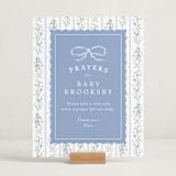"Dorothy" - Baby Shower Party Signs in Cornflower by Erin L. Wilson - In Use