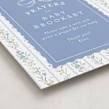 "Dorothy" - Baby Shower Party Signs in Cornflower by Erin L. Wilson - Detail