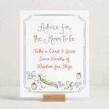 "Locally Grown Sketch" - Baby Shower Party Signs in Meadow by Jenna Holcomb - In Use