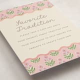 "Botanical maximalism" - Baby Shower Party Signs in Poppy by Creo Study - Detail