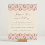 "Botanical maximalism" - Baby Shower Party Signs in Poppy by Creo Study - In Use