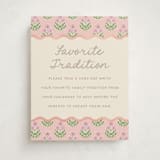 "Botanical maximalism" - Baby Shower Party Signs in Poppy by Creo Study - Front