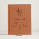 "El Ranchero" - Baby Shower Party Signs in Rust by Ani Somi - In Use