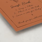 "El Ranchero" - Baby Shower Party Signs in Rust by Ani Somi - Detail