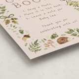 "Forest Baby Shower" - Baby Shower Party Signs in Sand by frau brandt - Detail
