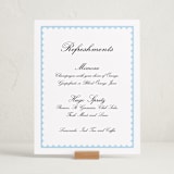 "Sweetly Scalloped" - Baby Shower Party Signs in Sky by Catherine Culvenor - In Use