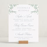 "Wisteria" - Baby Shower Party Signs in Periwinkle by Kristen Smith - In Use