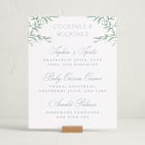 "Wisteria" - Baby Shower Party Signs in Periwinkle by Kristen Smith - In Use