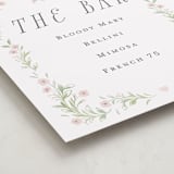 "Dainty Garden" - Baby Shower Party Signs in Blush by Paper Raven Co. - Detail