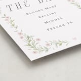 "Dainty Garden" - Baby Shower Party Signs in Blush by Paper Raven Co. - Detail