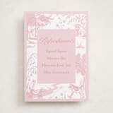 "Baby Toile" - Baby Shower Bar Signs in Blush by Teju Reval - Front