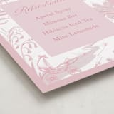 "Baby Toile" - Baby Shower Party Signs in Blush by Teju Reval - Detail