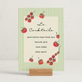 "Petit Pomodoro" - Baby Shower Bar Signs in Lime by Jackie Crawford - In Use