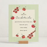 "Petit Pomodoro" - Baby Shower Party Signs in Lime by Jackie Crawford - In Use