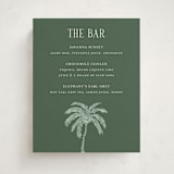 "Safari Toile" - Baby Shower Party Signs in Palm by Jenna Holcomb - Front