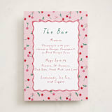 "Cherry Sweet" - Baby Shower Party Signs in Cherry Pie by Erin German - Front
