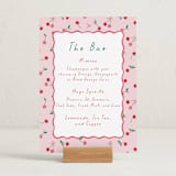 "Cherry Sweet" - Baby Shower Party Signs in Cherry Pie by Erin German - In Use