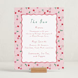 "Cherry Sweet" - Baby Shower Party Signs in Cherry Pie by Erin German - In Use