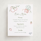 "Locally Grown Sketch" - Baby Shower Party Signs in Meadow by Jenna Holcomb - Front