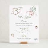 "Locally Grown Sketch" - Baby Shower Party Signs in Meadow by Jenna Holcomb - In Use