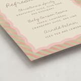"Botanical maximalism" - Baby Shower Bar Signs in Poppy by Creo Study - Detail