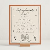 "El Ranchero" - Baby Shower Party Signs in Rust by Ani Somi - In Use