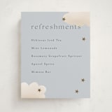 "Twinkle Twinkle" - Baby Shower Party Signs in Sky by Joyce Pinheiro - Front