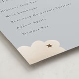 "Twinkle Twinkle" - Baby Shower Party Signs in Sky by Joyce Pinheiro - Detail