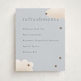 "Twinkle Twinkle" - Baby Shower Party Signs in Sky by Joyce Pinheiro - Front