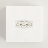 "Wild meadow" - Bridal Shower Favor Stickers in Elder Flower by Sarah Knight - In Use
