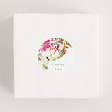 "Garden Floral Dash" - Bridal Shower Favor Stickers in Confetti by Grace Kreinbrink - In Use