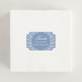 "Wild Roses" - Bridal Shower Favor Stickers in Nova by Kristen Smith - In Use