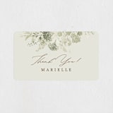 "Bridal Sprinkle" - Bridal Shower Favor Stickers in Forest by Chris Griffith - Front