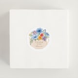 "Tea Party" - Bridal Shower Favor Stickers in Chamomile by Paper Sun Studio - In Use