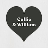 "the essentials" - Bridal Shower Favor Stickers in Onyx by Sara Hicks Malone - Front