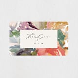 "Pretty" - Bridal Shower Favor Stickers in Peach by Lori Wemple - Front