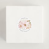 "Floral Arch" - Bridal Shower Favor Stickers in Blush by Susan Moyal - In Use