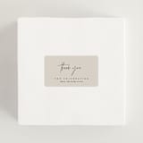 "Layered" - Bridal Shower Favor Stickers in Natural by Kelly Schmidt - In Use