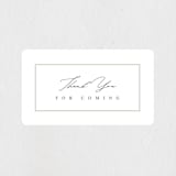 "Gilded Border" - Bridal Shower Favor Stickers in Silk by Kelly Schmidt - Front