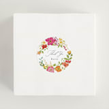 "Pretty Vine" - Bridal Shower Favor Stickers in Tropical by Susan Moyal - In Use