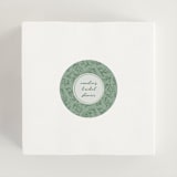 "Blooming" - Bridal Shower Favor Stickers in Sage by Kelly Watkins - In Use