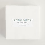 "Simple Garland" - Bridal Shower Favor Stickers in Sky by Christy Hy Lee - In Use