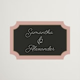 "Perfect Pair" - Bridal Shower Favor Stickers in Cupcake by Heather Schertzer - Front