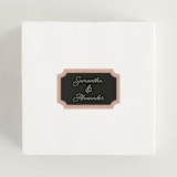 "Perfect Pair" - Bridal Shower Favor Stickers in Cupcake by Heather Schertzer - In Use