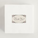 "Gathering Joy" - Bridal Shower Favor Stickers in Champagne by Ana de Sousa - In Use