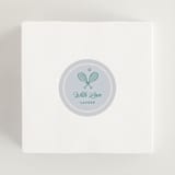 "Racquet Club" - Bridal Shower Favor Stickers in Sky by Leia Matt - In Use