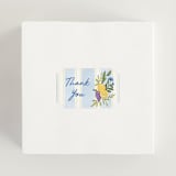 "Lemon" - Bridal Shower Favor Stickers in Blueberry by Elly - In Use