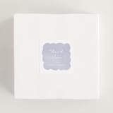 "pretty little floral" - Bridal Shower Favor Stickers in Lilac by Rebecca Durflinger - In Use
