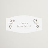 "manouti" - Bridal Shower Favor Stickers in Ice by chocomocacino - Front